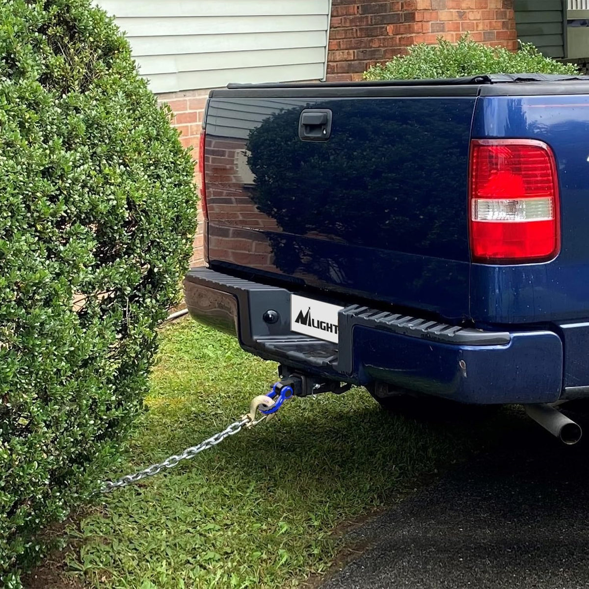 Shackle Hitch Receiver 2Inch for Vehicle Recovery with 3/4" Shackle