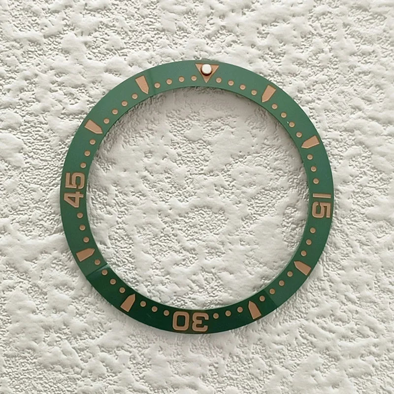 38Mmx30.6Mm Ceramic Watch Bezel Insert Fits 40Mm SUB Mens Watch Cases Inner Diaameter 30.5Mm Ring Replace Accessories