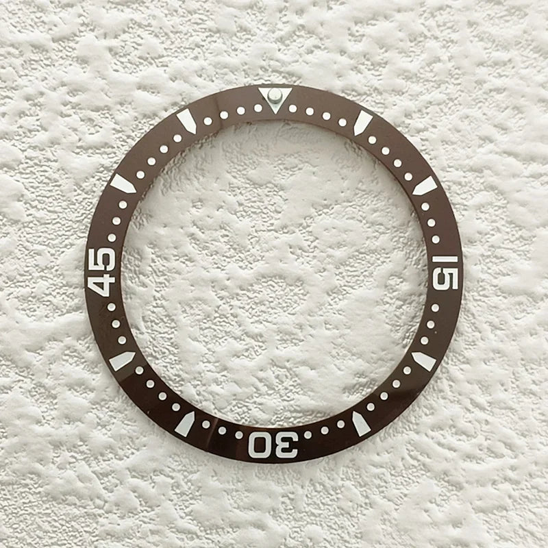 38Mmx30.6Mm Ceramic Watch Bezel Insert Fits 40Mm SUB Mens Watch Cases Inner Diaameter 30.5Mm Ring Replace Accessories