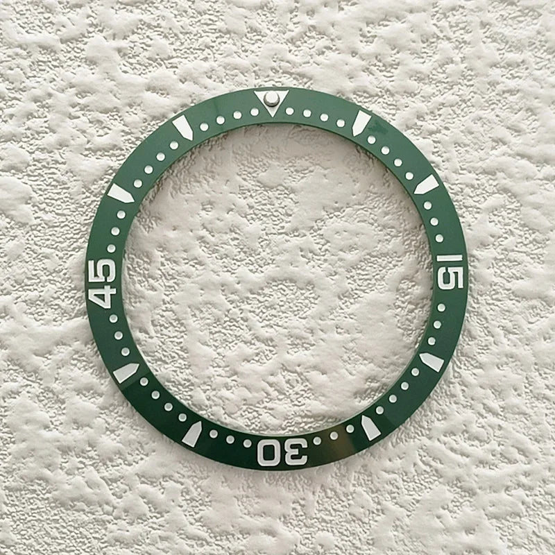 38Mmx30.6Mm Ceramic Watch Bezel Insert Fits 40Mm SUB Mens Watch Cases Inner Diaameter 30.5Mm Ring Replace Accessories