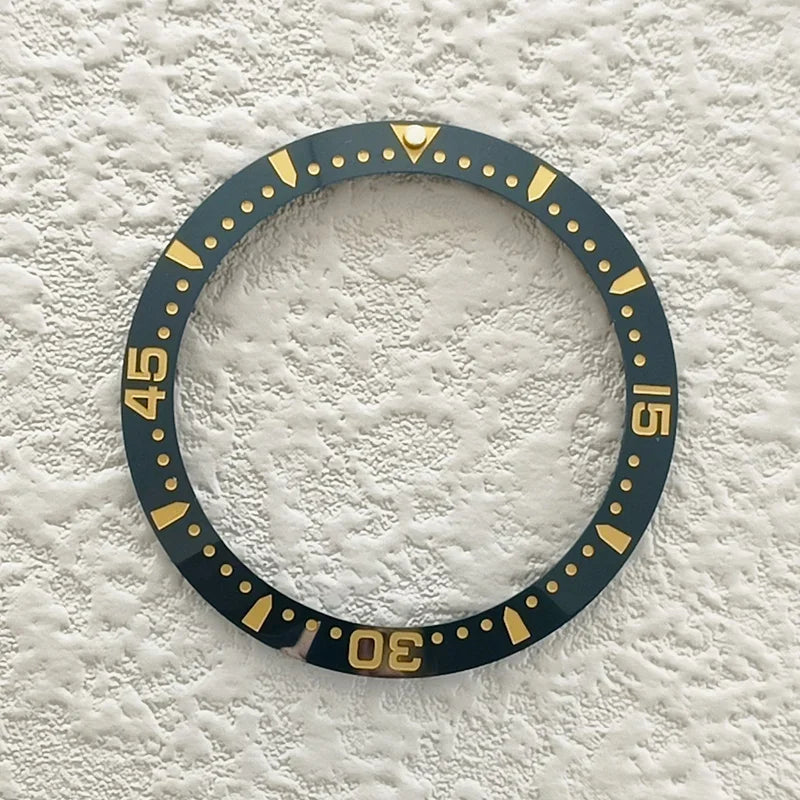 38Mmx30.6Mm Ceramic Watch Bezel Insert Fits 40Mm SUB Mens Watch Cases Inner Diaameter 30.5Mm Ring Replace Accessories