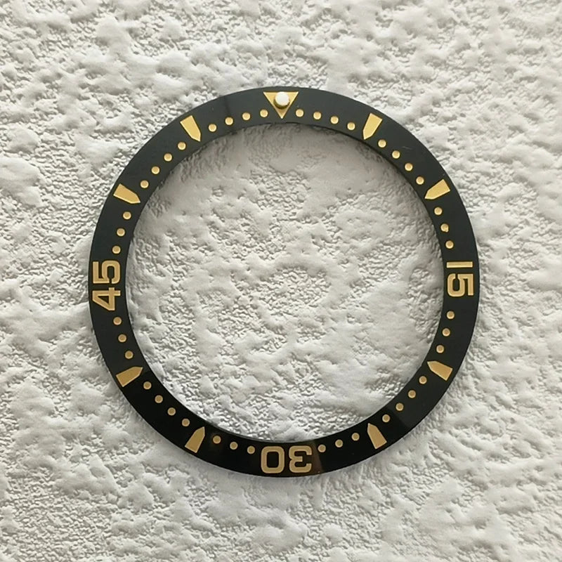 38Mmx30.6Mm Ceramic Watch Bezel Insert Fits 40Mm SUB Mens Watch Cases Inner Diaameter 30.5Mm Ring Replace Accessories