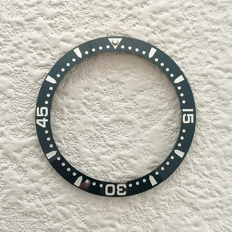 38Mmx30.6Mm Ceramic Watch Bezel Insert Fits 40Mm SUB Mens Watch Cases Inner Diaameter 30.5Mm Ring Replace Accessories