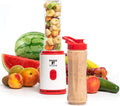Single Serve Blender, White & Red, 20 Oz