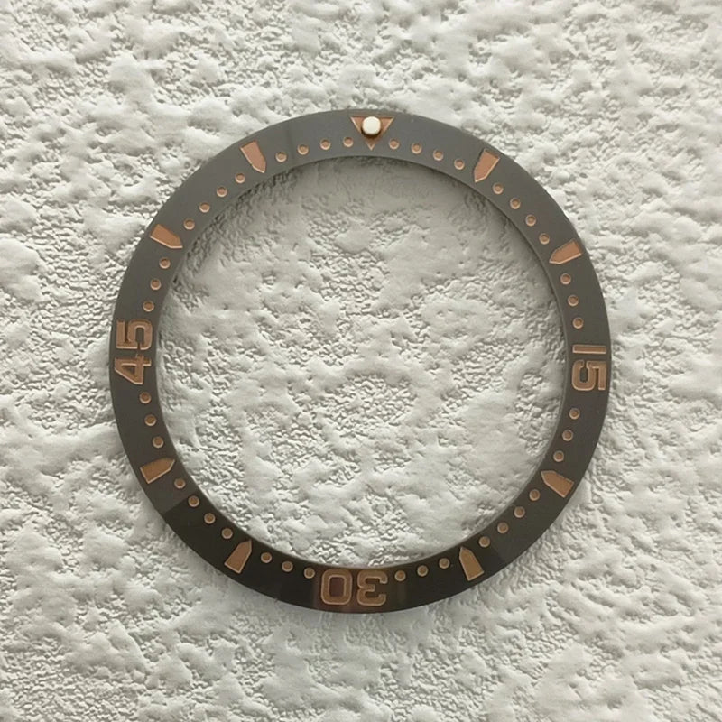 38Mmx30.6Mm Ceramic Watch Bezel Insert Fits 40Mm SUB Mens Watch Cases Inner Diaameter 30.5Mm Ring Replace Accessories